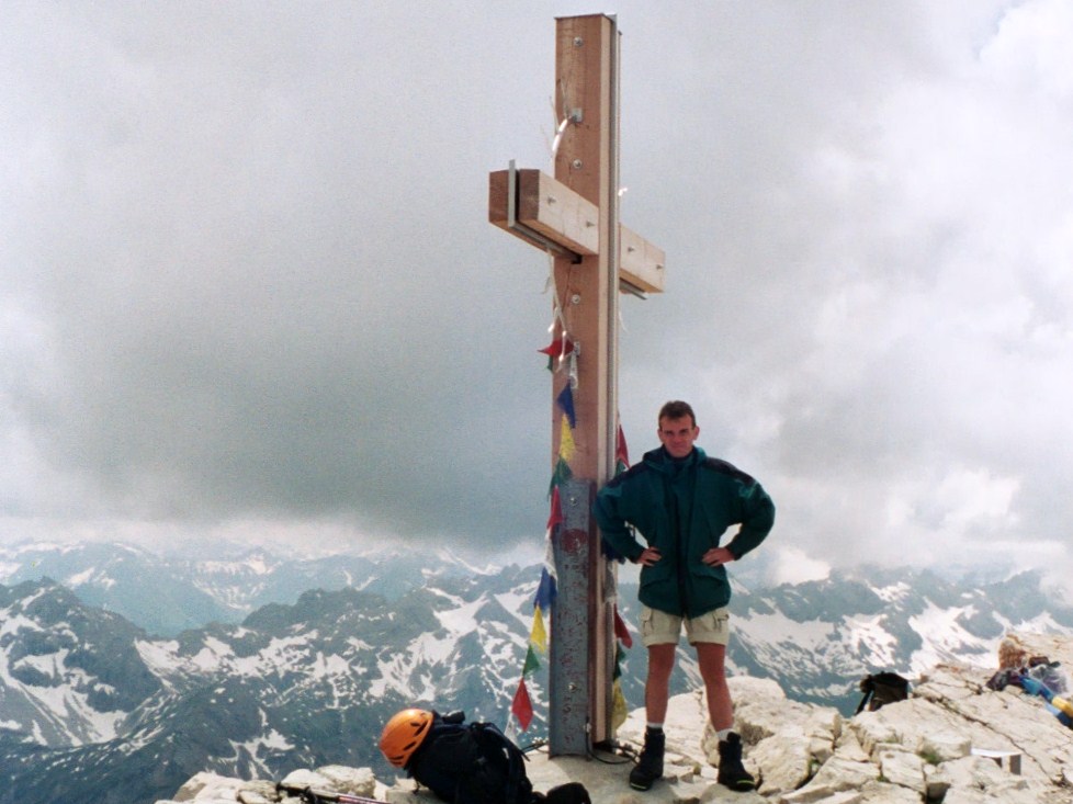 Gipfelfoto Hochvogel