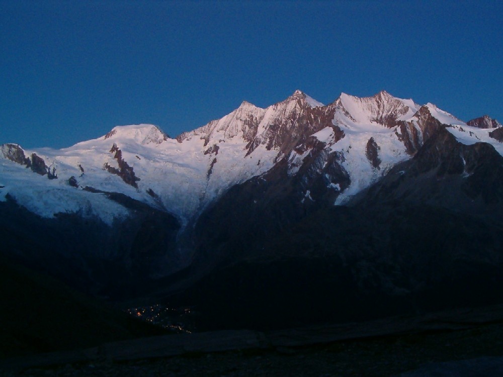 Morgendliche Stimmung am Mischabel