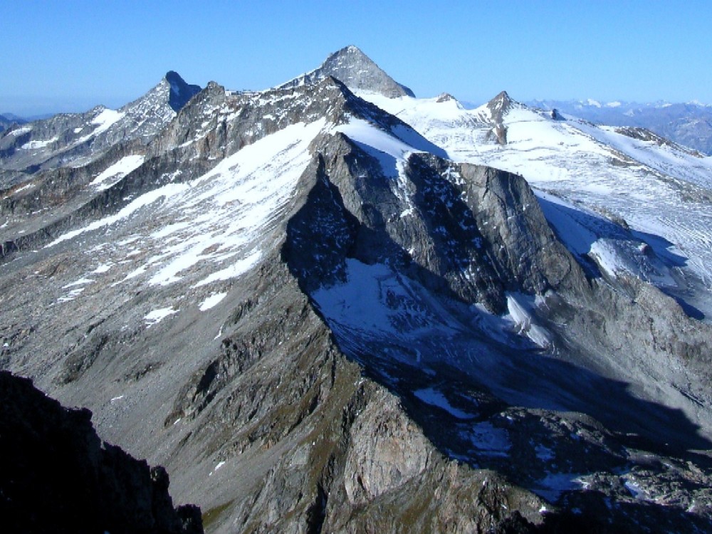 Blick vom Hohen Riffler zum Olperer