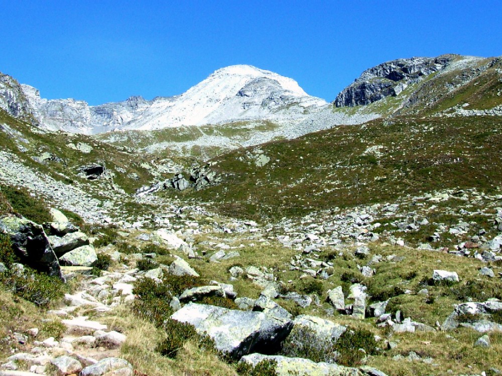 Blick zum Hohen Riffler