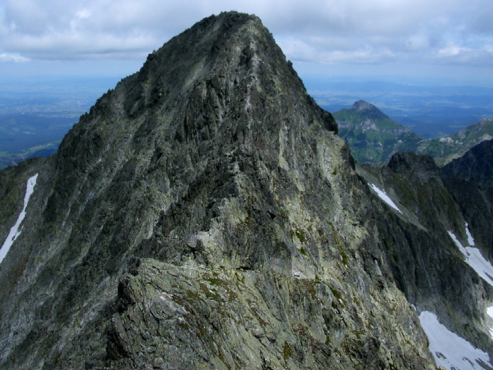 Aufstiegsweg zum Ladovy Spitze