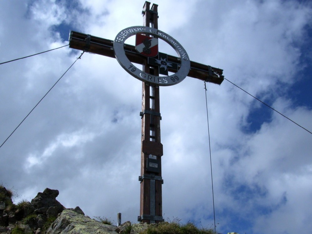 Gipfelkreuz des Sulzkogels