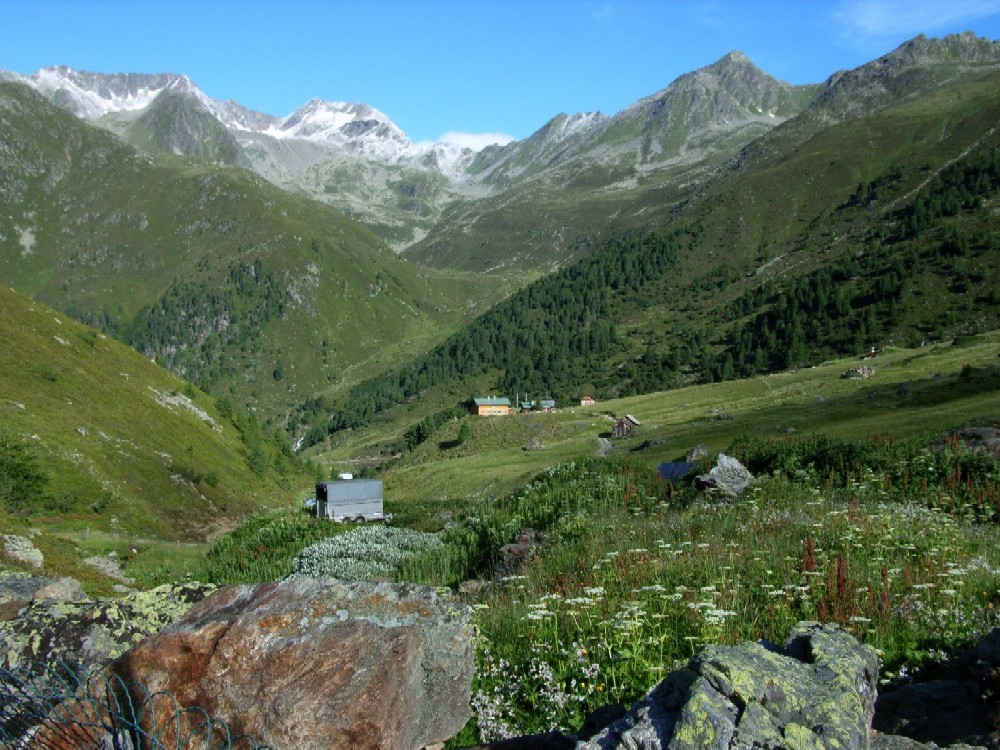 Rckblick zur Guben-Schweinfurter Htte