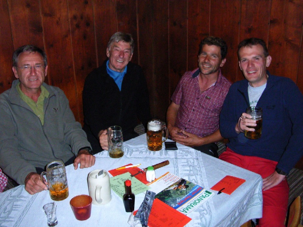 Httenabend in der Pforzheimer Htte