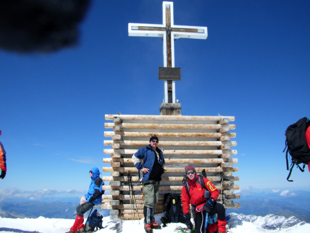 Auf dem Gipfel des Grovendiger