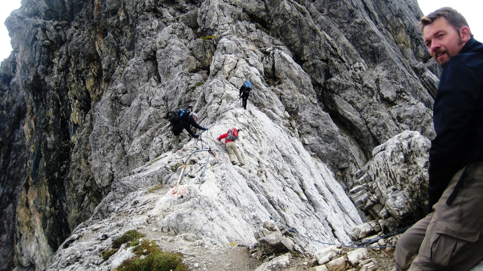 Kletterei am Biberkopf