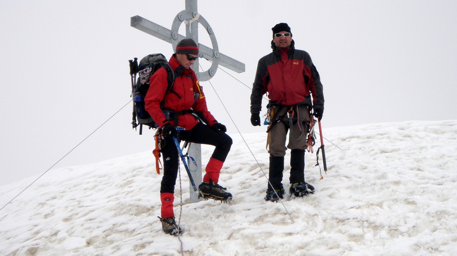 Auf dem Gipfel des Fluchtkogel