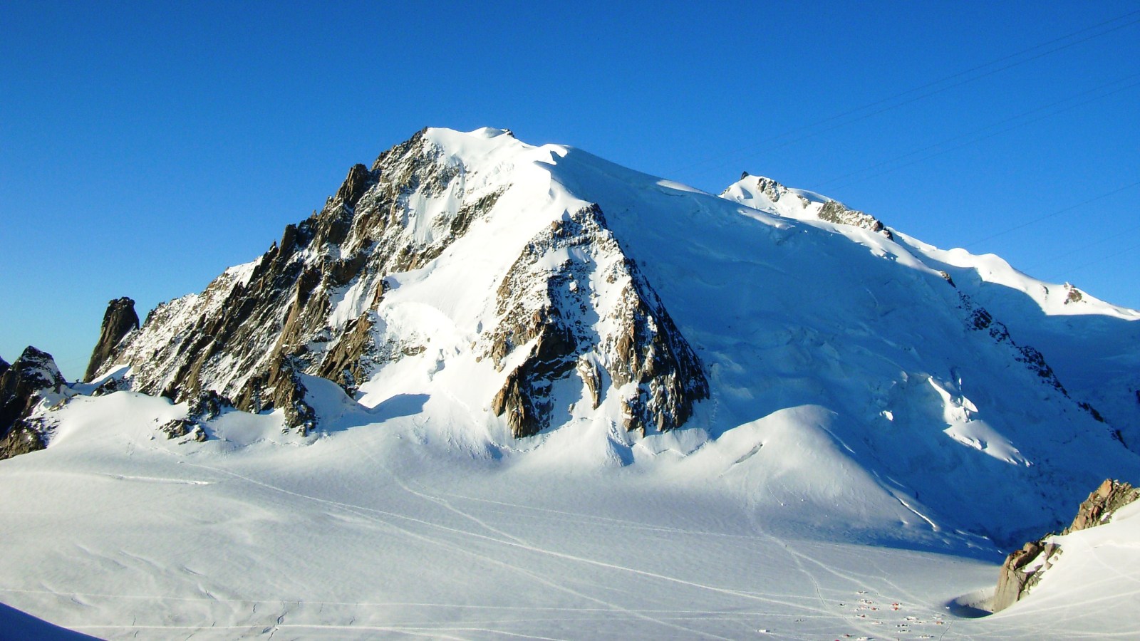 Aufstieg zum Mont Blanc du Tacul