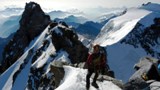 Die letzten Meter zum hchsten Gipfel der Schweiz