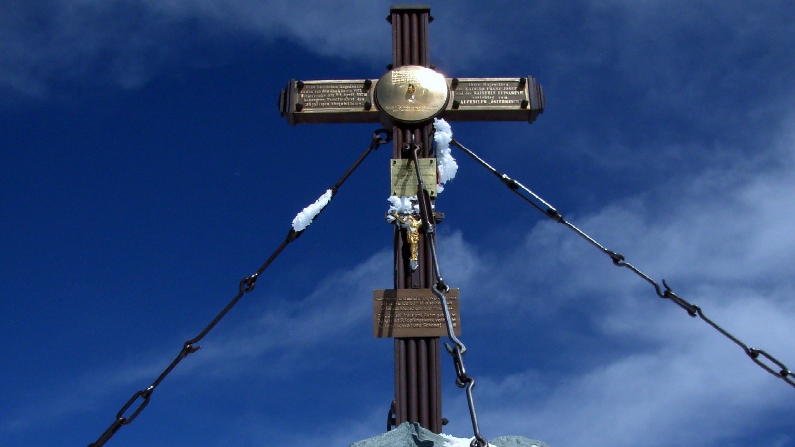 Gipfelkreuz auf dem Großglockner