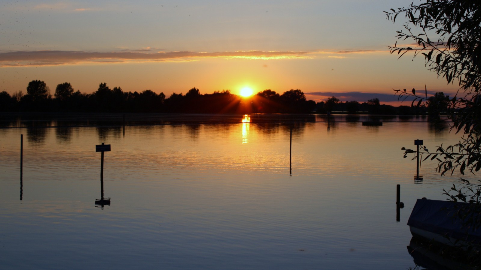 Sonnenuntergang am Bodensee